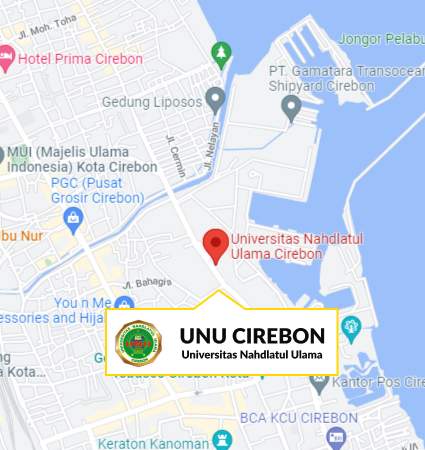 Location Map UNU Cirebon Nomor